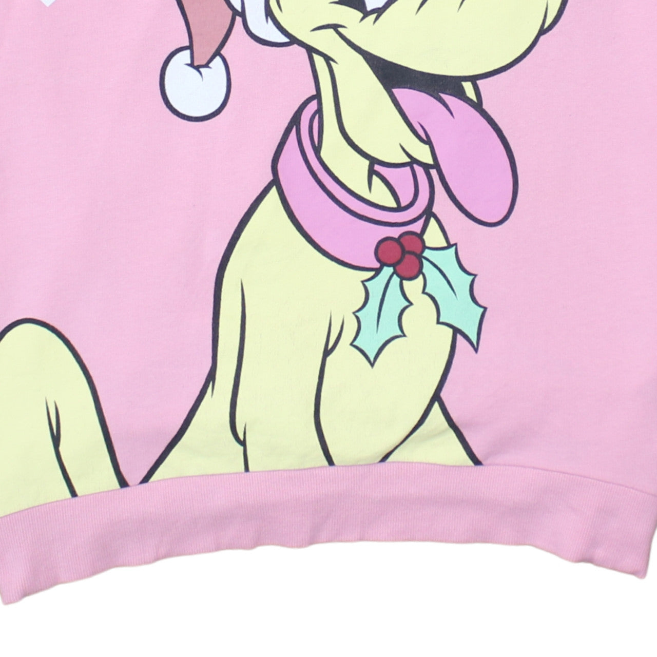 Teens UK Size 10-12 Disney Pink Pullover Sweatshirt