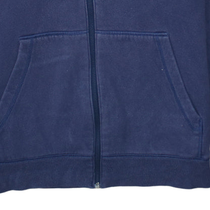 Mens UK Size L Under armour Blue Full Zip Hoodie