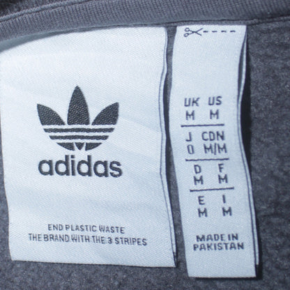 Mens UK Size M adidas Grey Pullover Sweatshirt