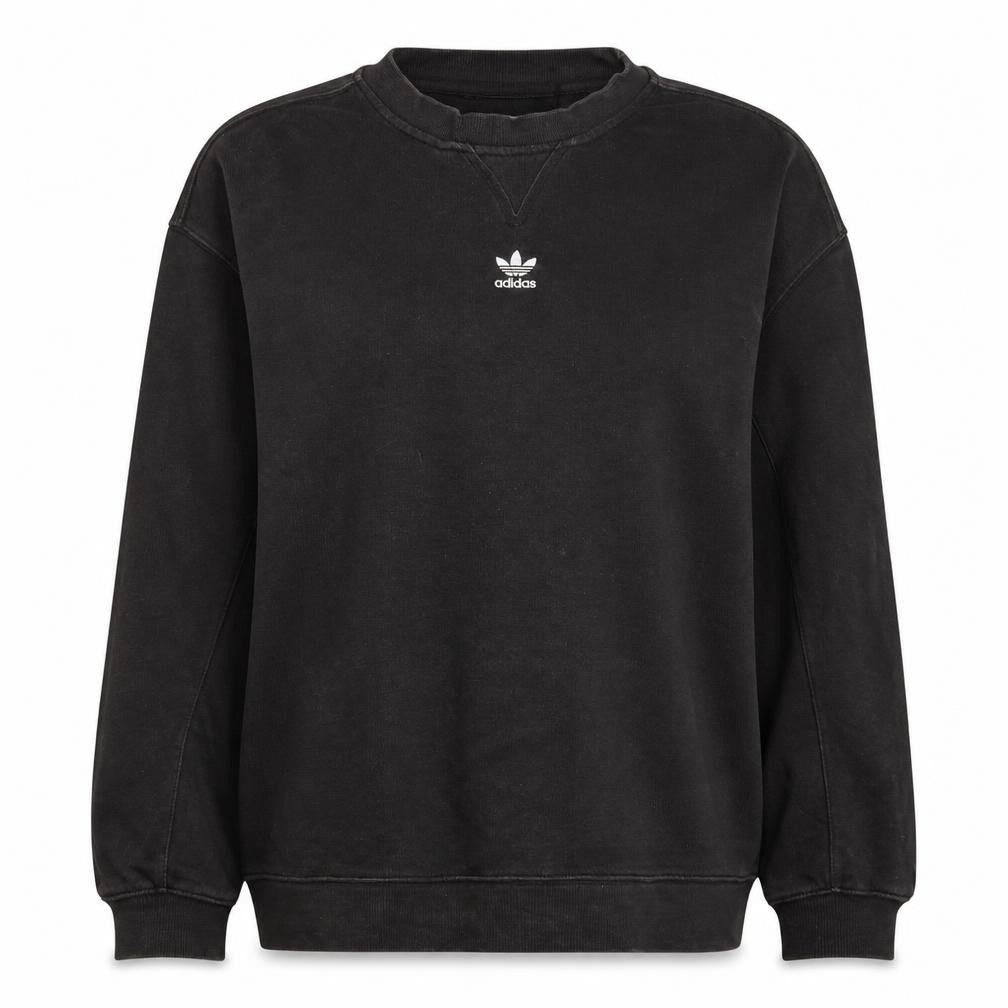 Womens UK Size 22 adidas Black Pullover Sweatshirt