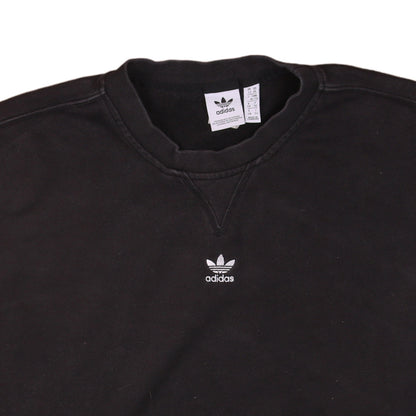 Womens UK Size 22 adidas Black Pullover Sweatshirt
