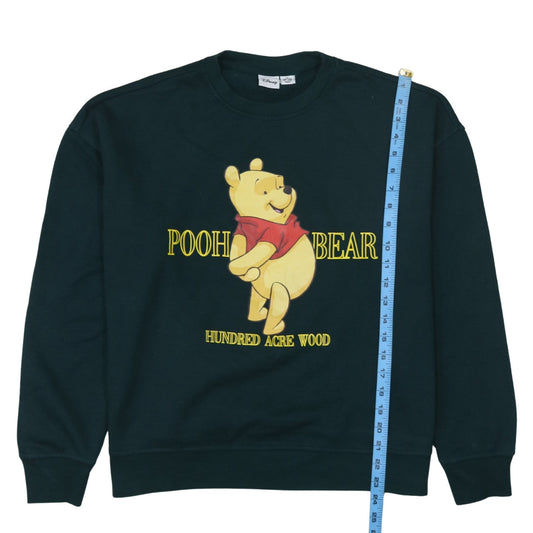 Womens UK Size M Disney Green Pullover Sweatshirt