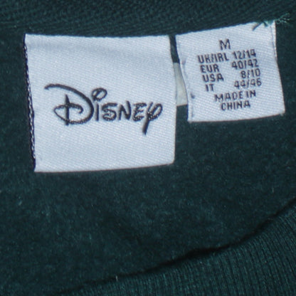 Womens UK Size M Disney Green Pullover Sweatshirt