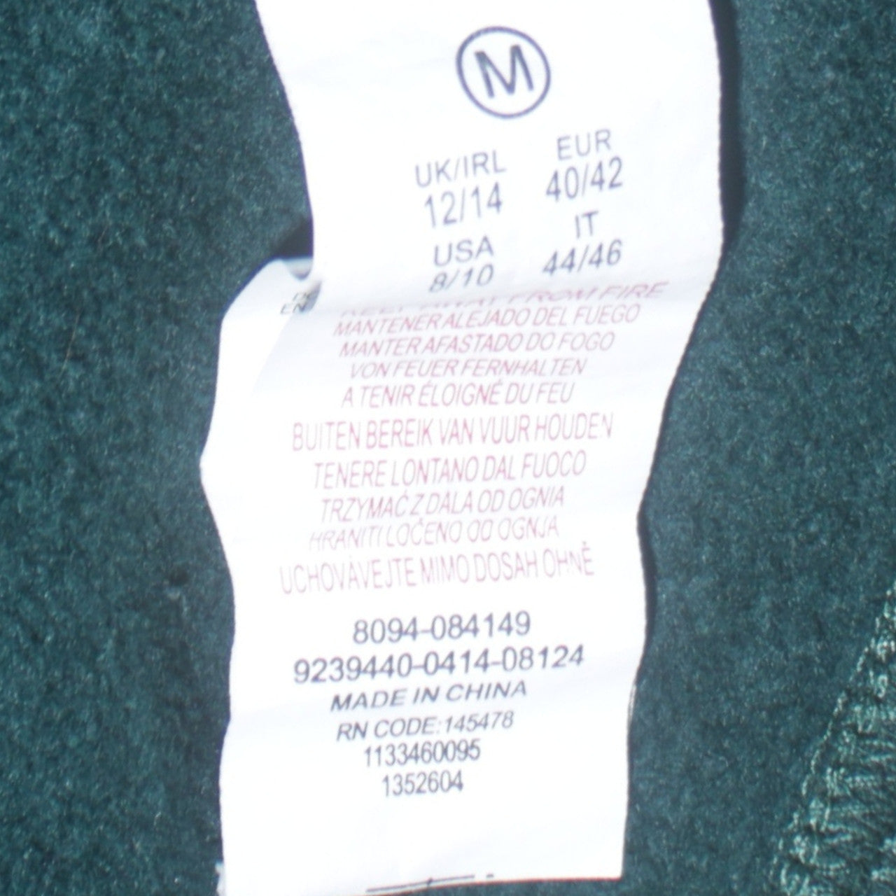 Womens UK Size M Disney Green Pullover Sweatshirt