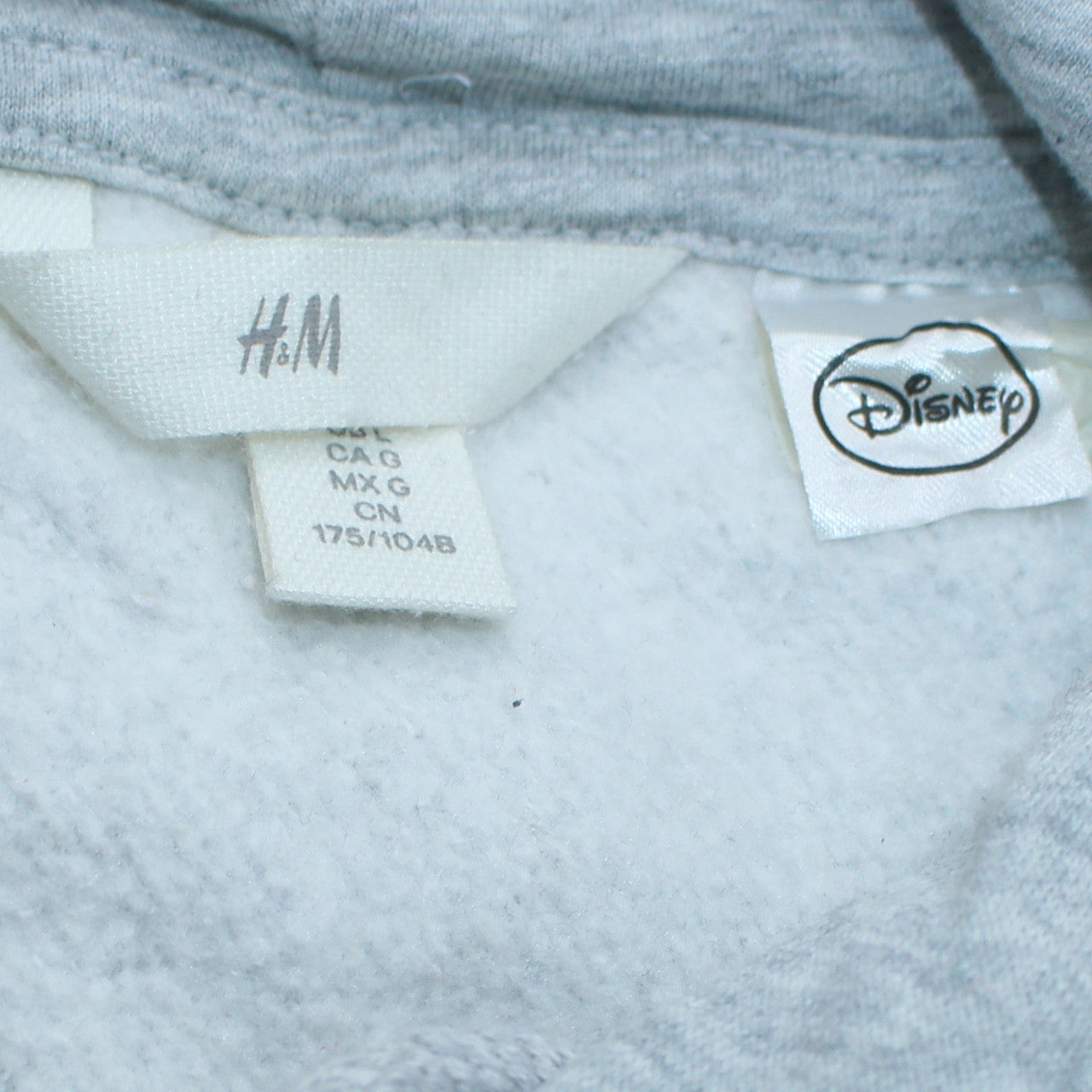 Womens UK Size L H&M Grey Pullover Hoodie