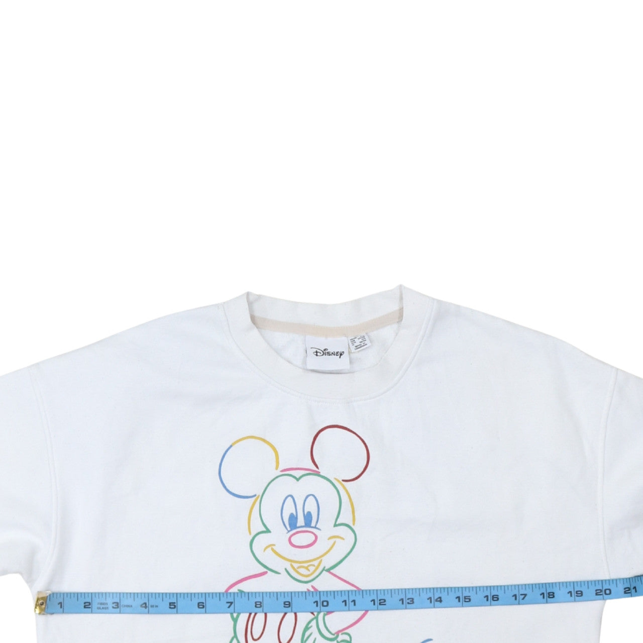 Womens UK Size S Disney White Pullover Sweatshirt