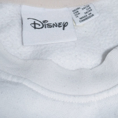 Womens UK Size S Disney White Pullover Sweatshirt