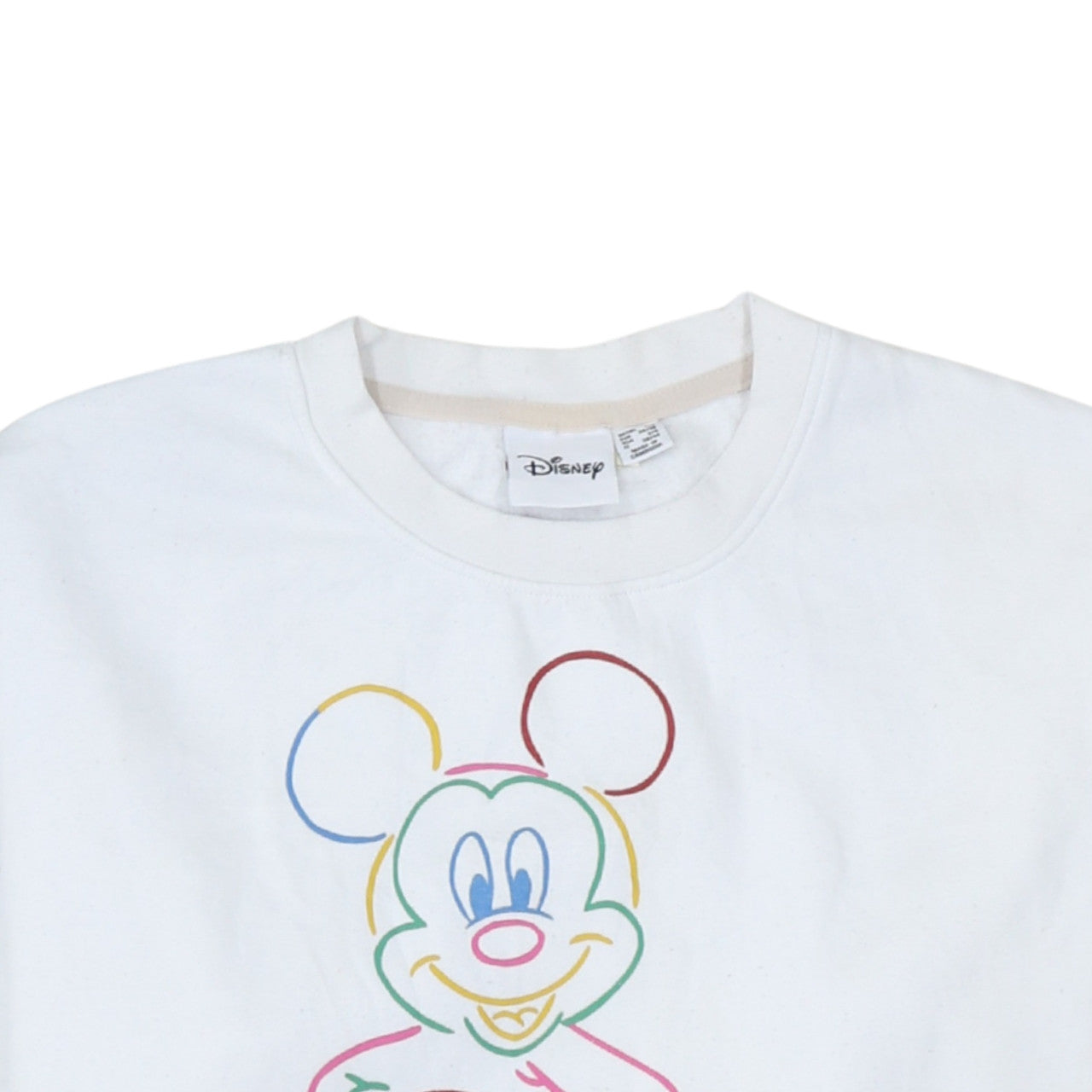 Womens UK Size S Disney White Pullover Sweatshirt