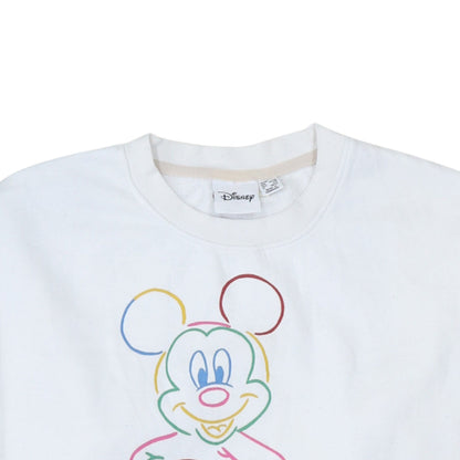 Womens UK Size S Disney White Pullover Sweatshirt