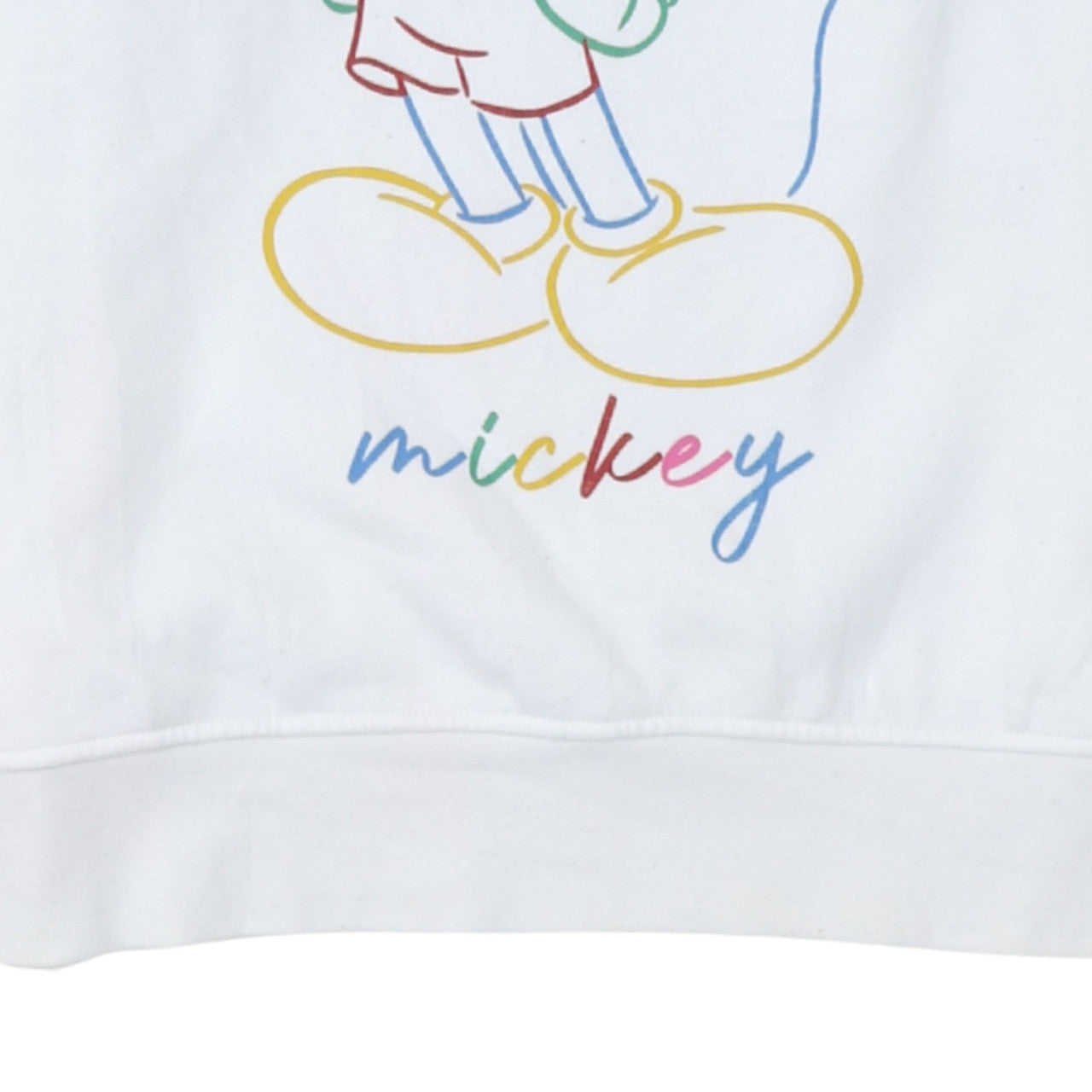 Womens UK Size S Disney White Pullover Sweatshirt