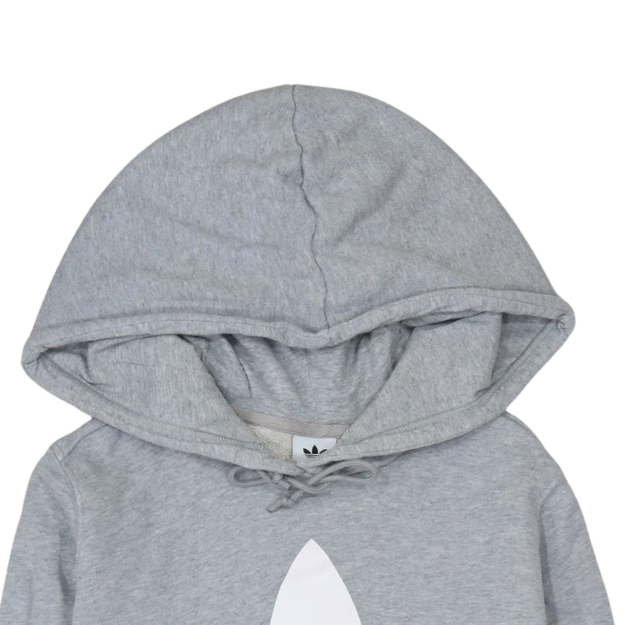 Womens UK Size 8 adidas Grey Pullover Hoodie