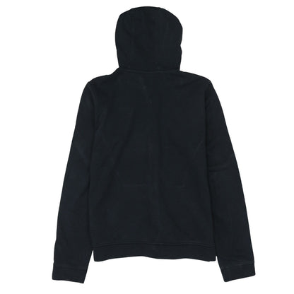 Nike Boys Black XL Full Zip Fleece Hoodie with Logo