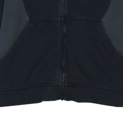 Nike Boys Black XL Full Zip Fleece Hoodie with Logo