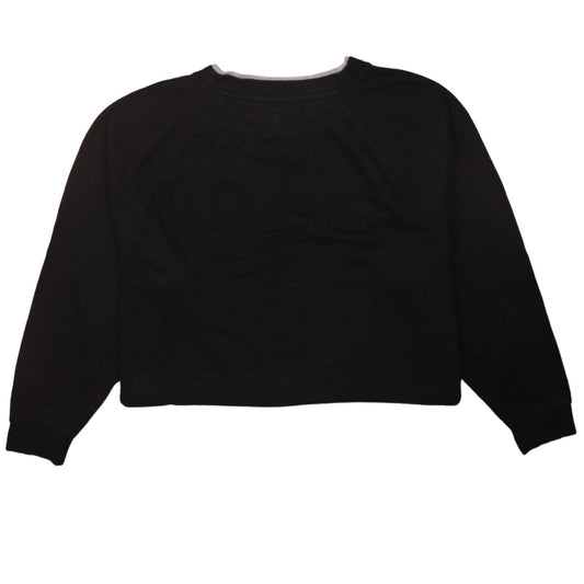 Womens UK Size XL Champion Black Pullover Sweatshirt