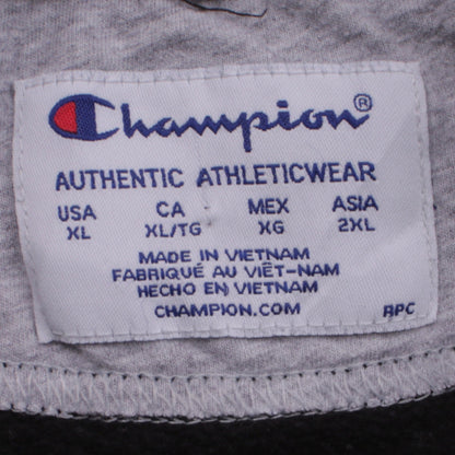 Womens UK Size XL Champion Black Pullover Sweatshirt