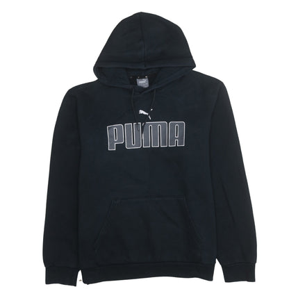 Mens UK Size L PUMA Black Pullover Hoodie