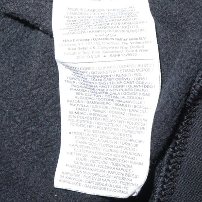 Mens UK Size L Nike Black Pullover Hoodie