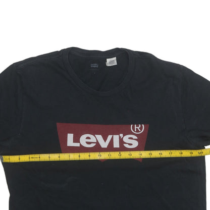 Mens UK Size M Levi's Black  T-Shirt