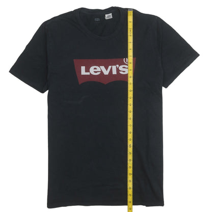 Mens UK Size M Levi's Black  T-Shirt