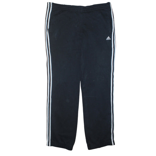 Teenss UK Size 15-16Y adidas Regular Fit Track Pants Black Trousers