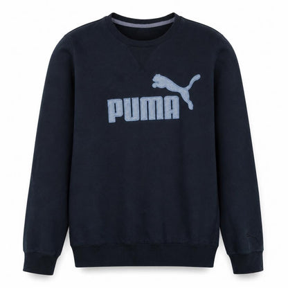 Mens UK Size M PUMA Black Pullover Sweatshirt