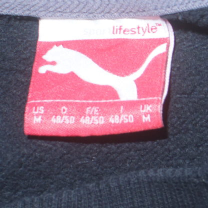 Mens UK Size M PUMA Black Pullover Sweatshirt