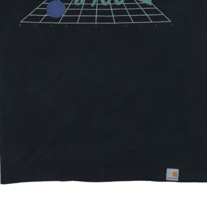 Mens UK Size L Carhartt Black  T-Shirt