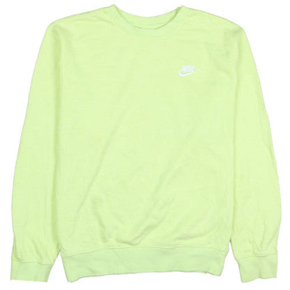 Mens UK Size XS Nike Green Pullover Sweatshirt