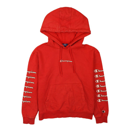 Womens UK Size XS Champion Red Pullover Hoodie