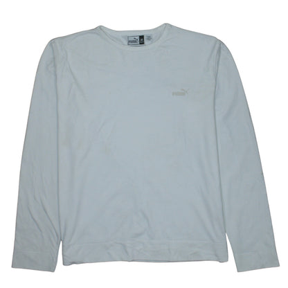 Mens UK Size XL PUMA White Pullover Sweatshirt