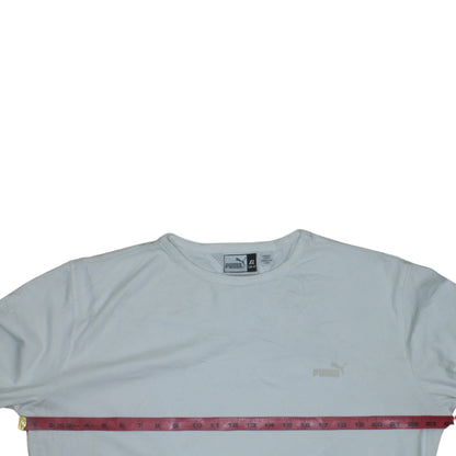 Mens UK Size XL PUMA White Pullover Sweatshirt
