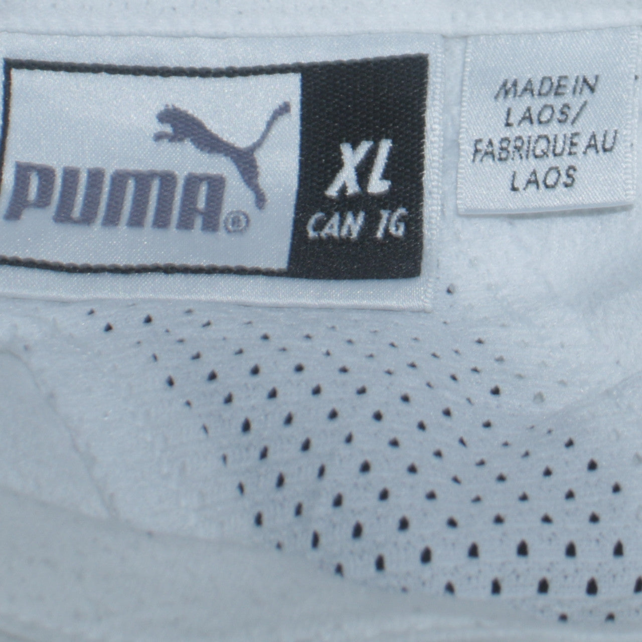 Mens UK Size XL PUMA White Pullover Sweatshirt