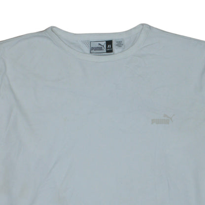 Mens UK Size XL PUMA White Pullover Sweatshirt