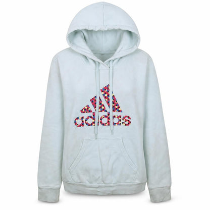 Womens UK Size S adidas Blue Pullover Hoodie