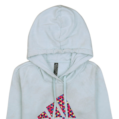 Womens UK Size S adidas Blue Pullover Hoodie