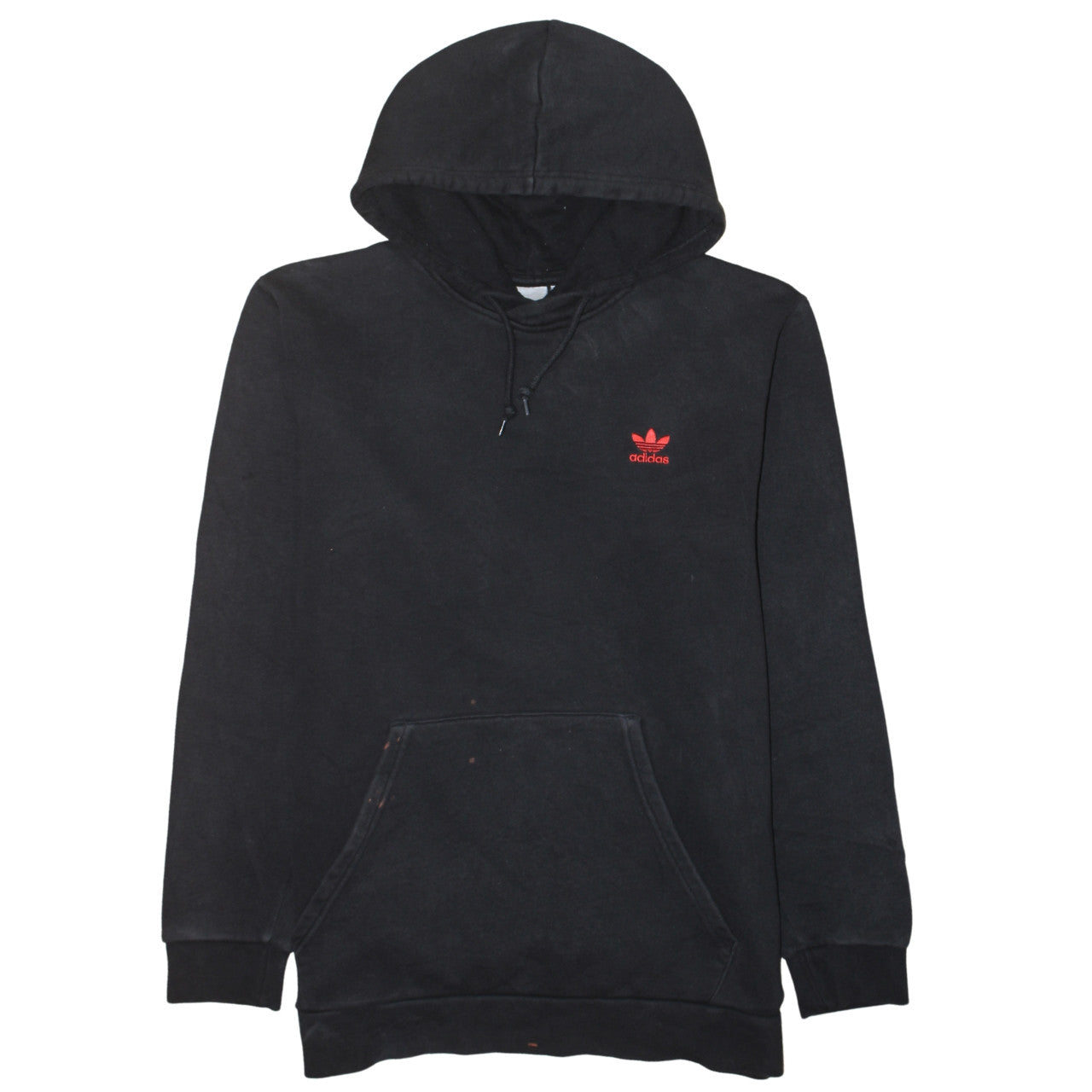 Mens UK Size L adidas Black Pullover Hoodie