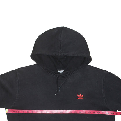 Mens UK Size L adidas Black Pullover Hoodie