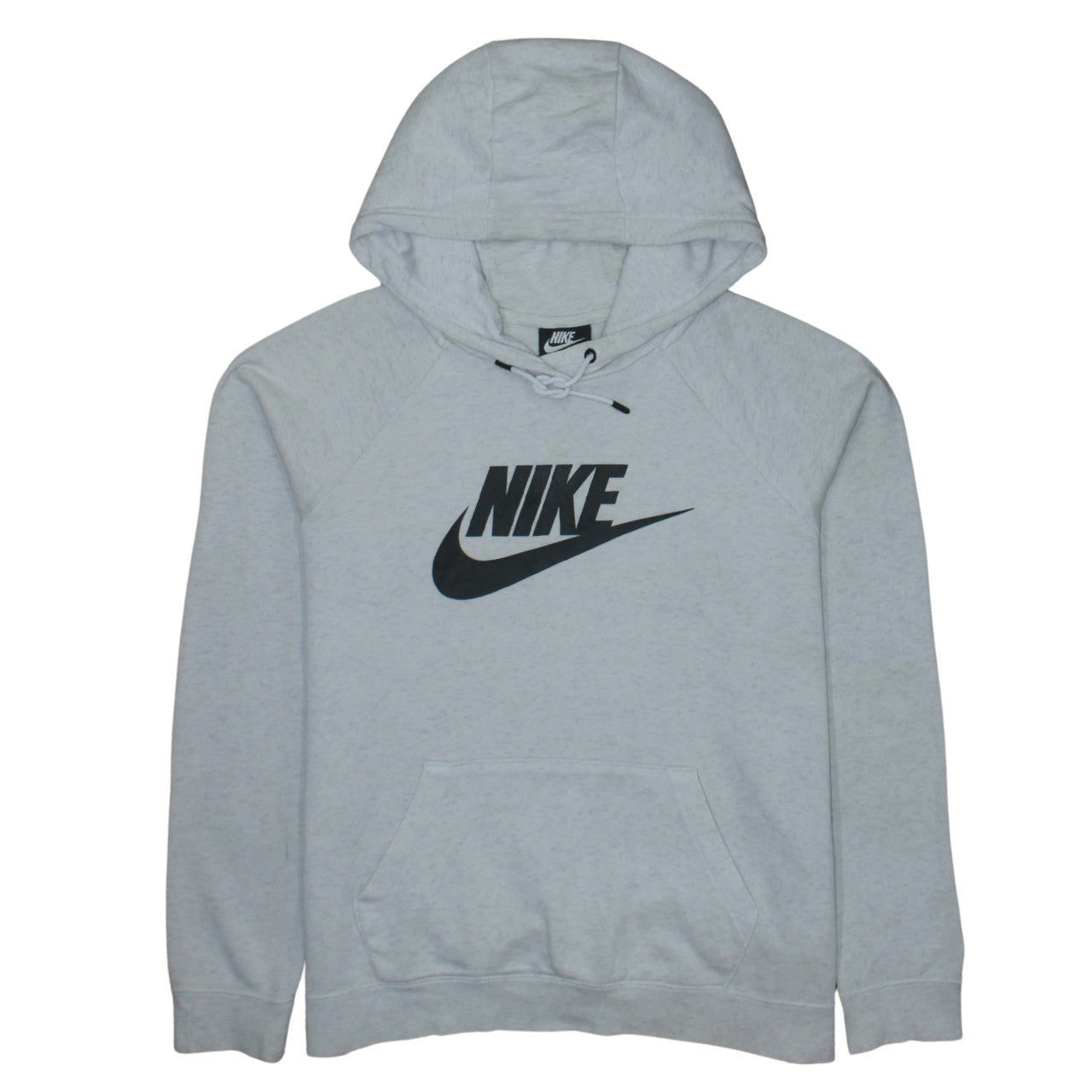 Mens UK Size M Nike Grey Pullover Hoodie