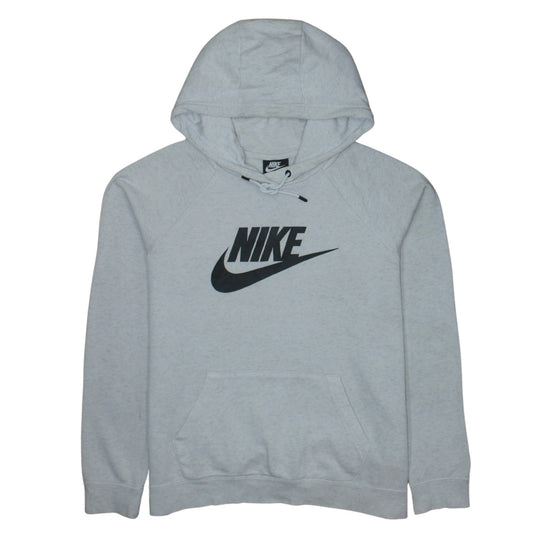 Mens UK Size M Nike Grey Pullover Hoodie
