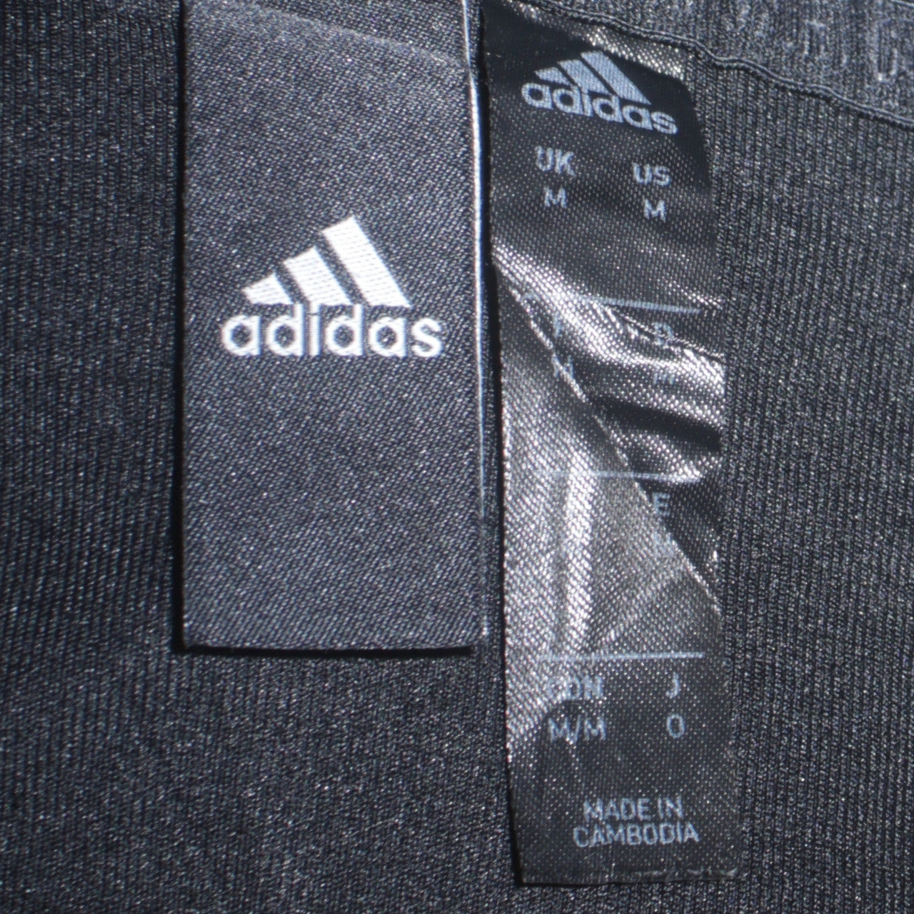 Mens UK Size M adidas Black Full Zip Hoodie