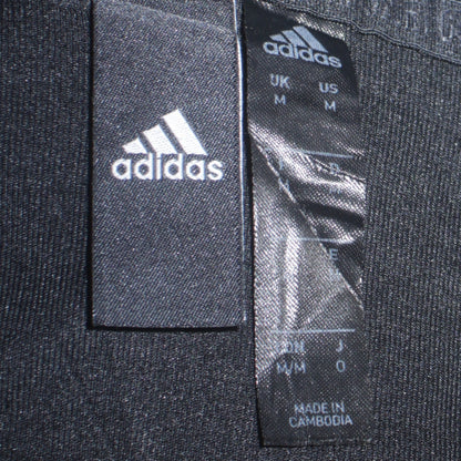 Mens UK Size M adidas Black Full Zip Hoodie