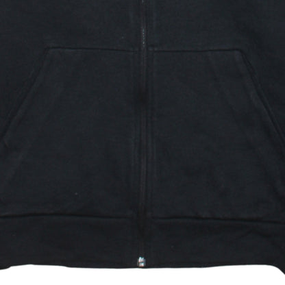 Mens UK Size M adidas Black Full Zip Hoodie