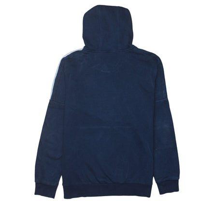 Adidas Boys Navy Blue Pullover Hoodie Sweatshirt Size 14 Years Cotton Blend