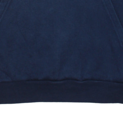 Adidas Boys Navy Blue Pullover Hoodie Sweatshirt Size 14 Years Cotton Blend