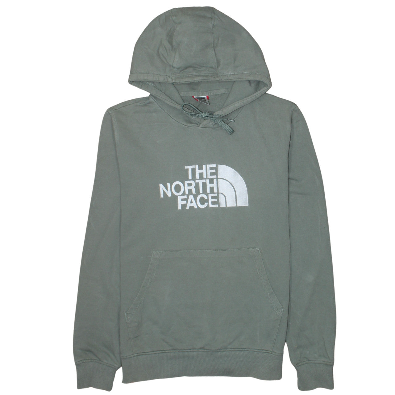 Mens UK Size M The North Face Green Pullover Hoodie