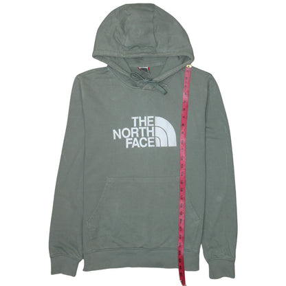 Mens UK Size M The North Face Green Pullover Hoodie