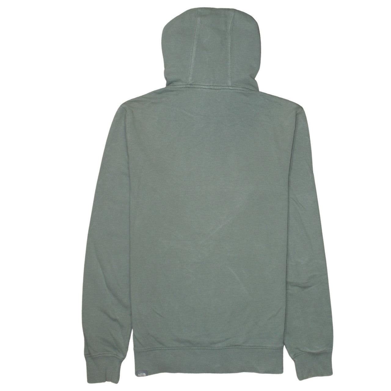Mens UK Size M The North Face Green Pullover Hoodie