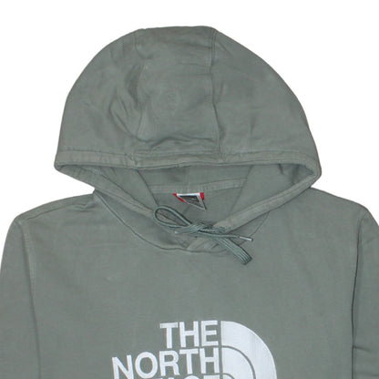 Mens UK Size M The North Face Green Pullover Hoodie