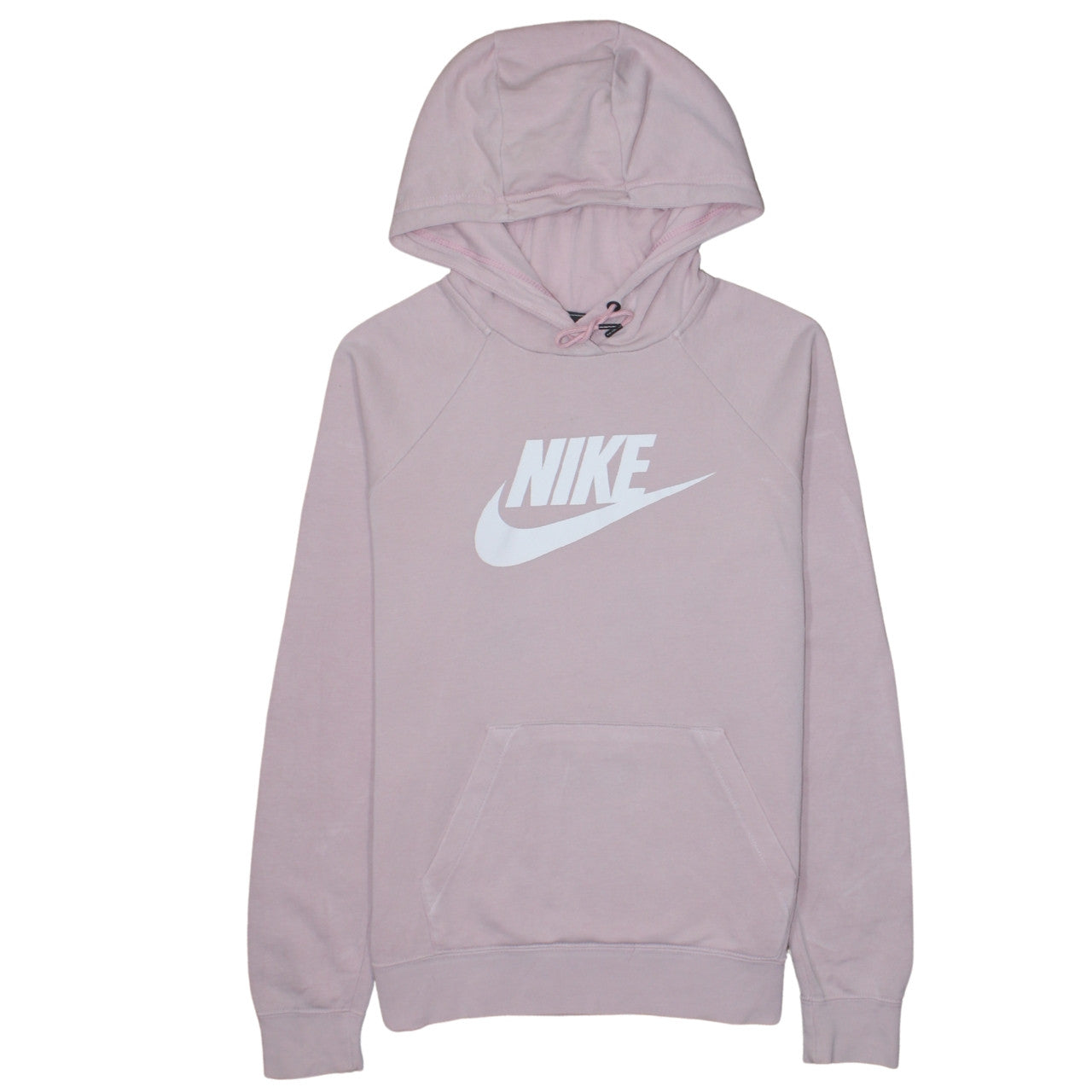 Womens UK Size S Nike Pink Pullover Hoodie