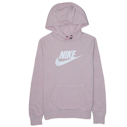 Womens UK Size S Nike Pink Pullover Hoodie